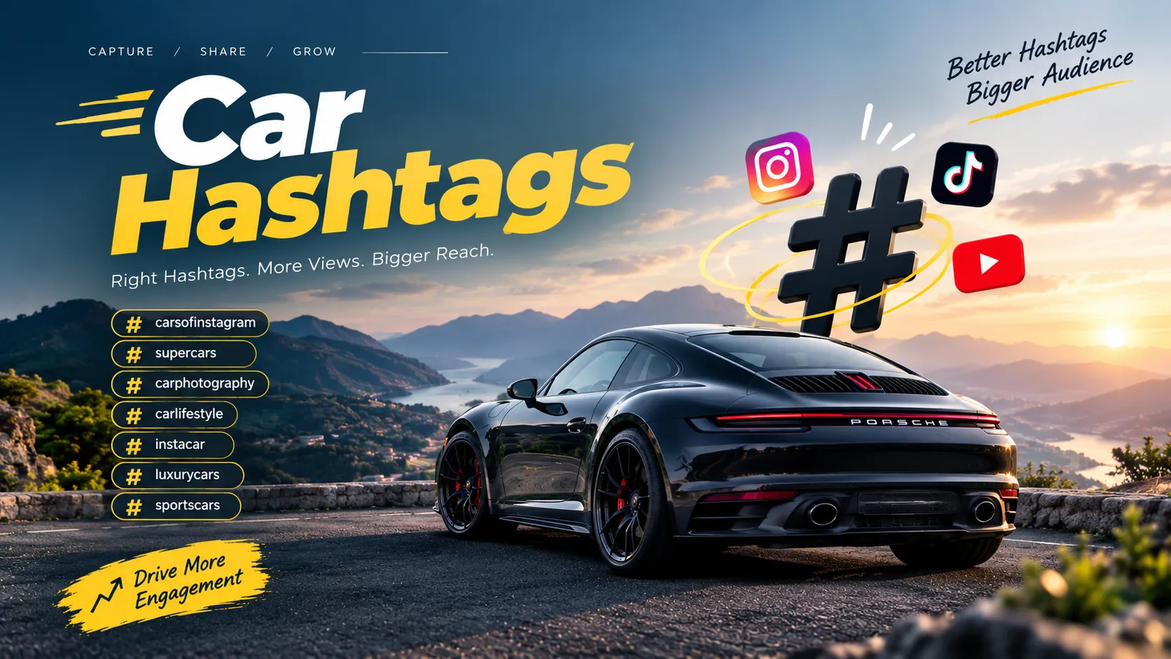 Car Hashtags