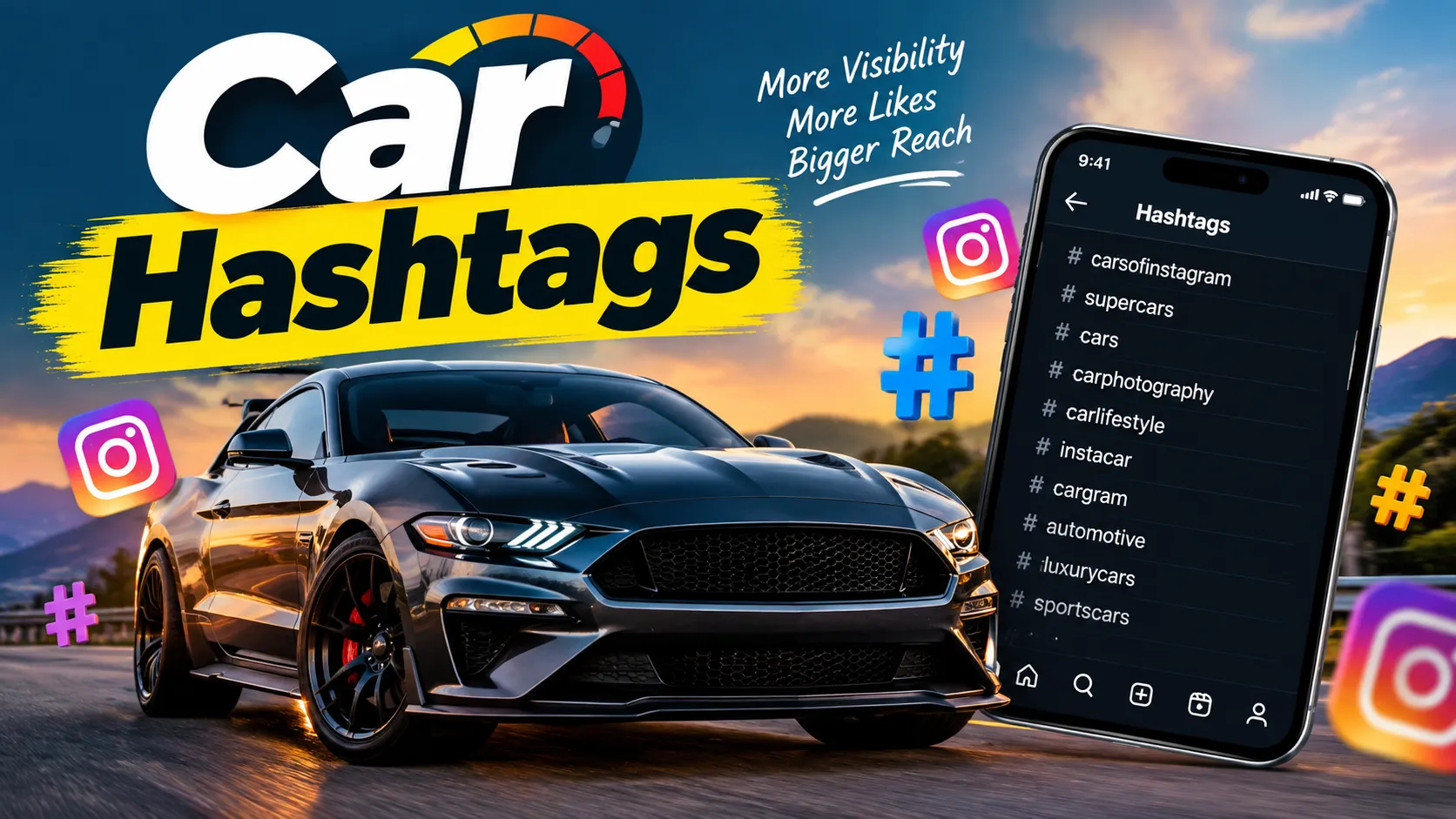 Car Hashtags