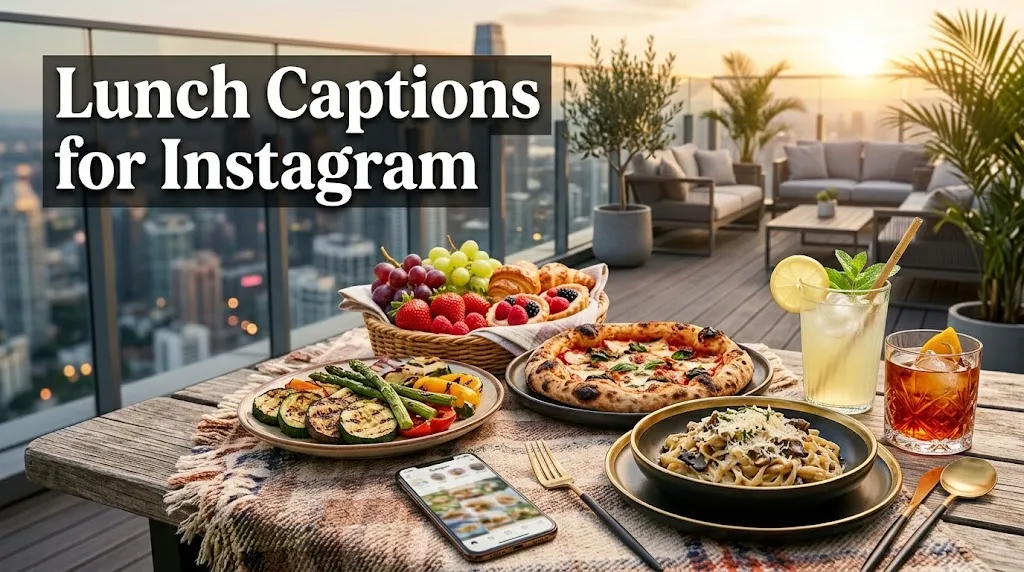 Lunch Captions For Instagram