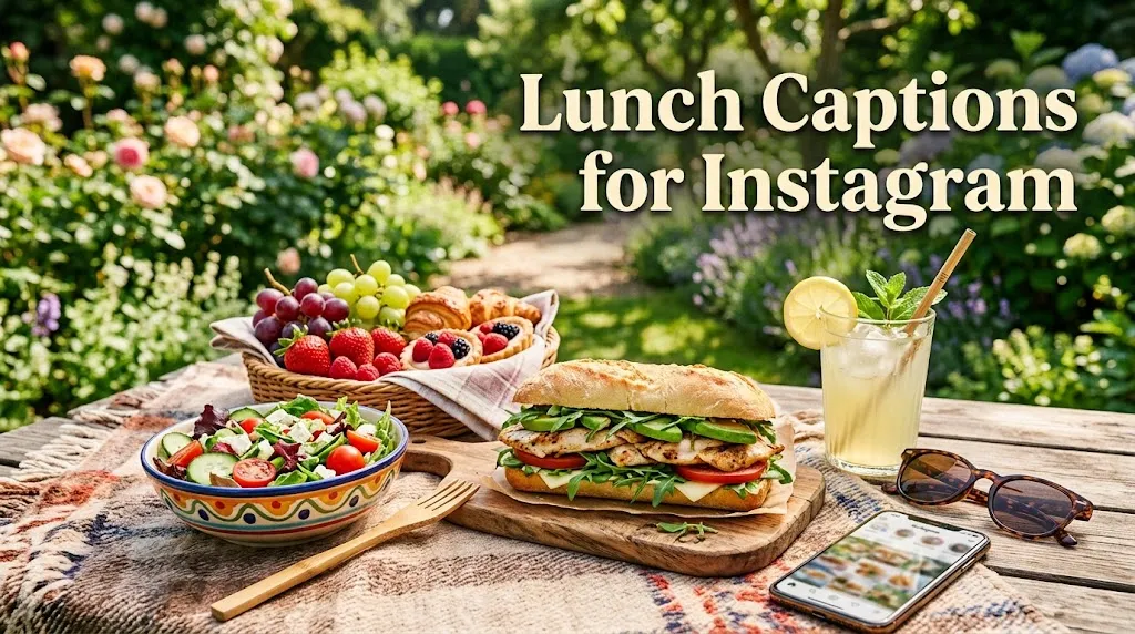 Lunch Captions For Instagram