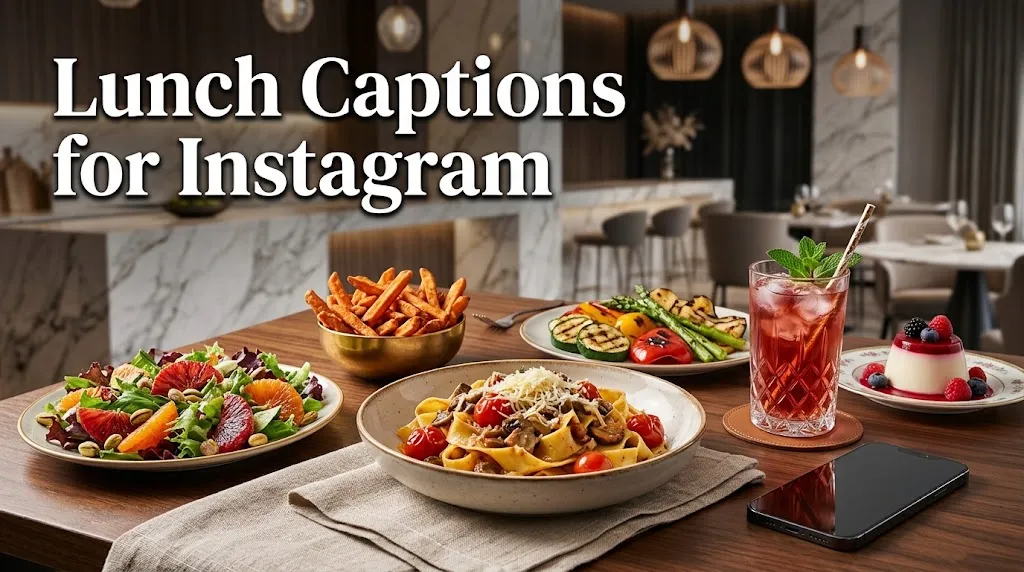 Lunch Captions For Instagram