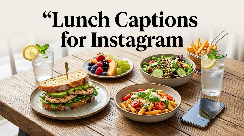 Lunch Captions For Instagram