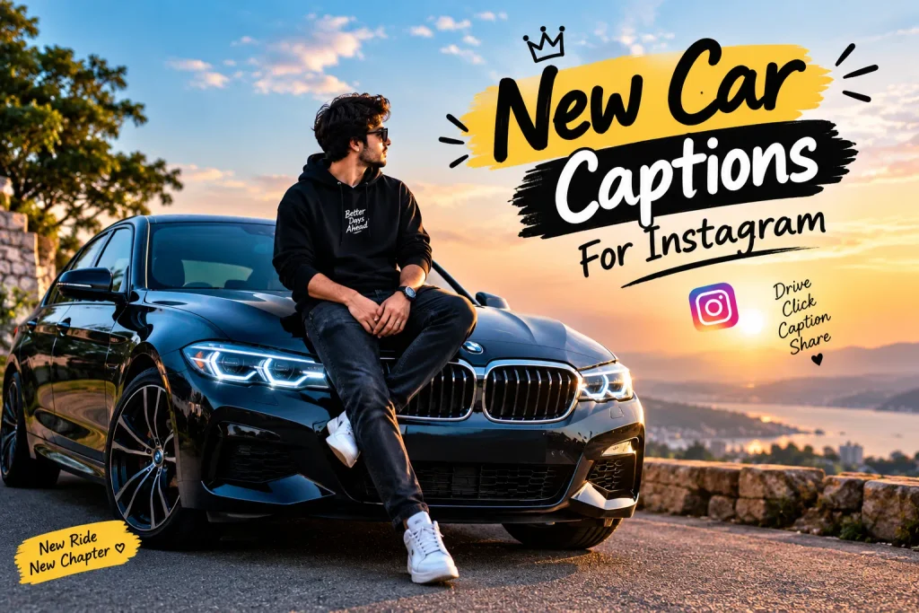 New Car Captions For Instagram