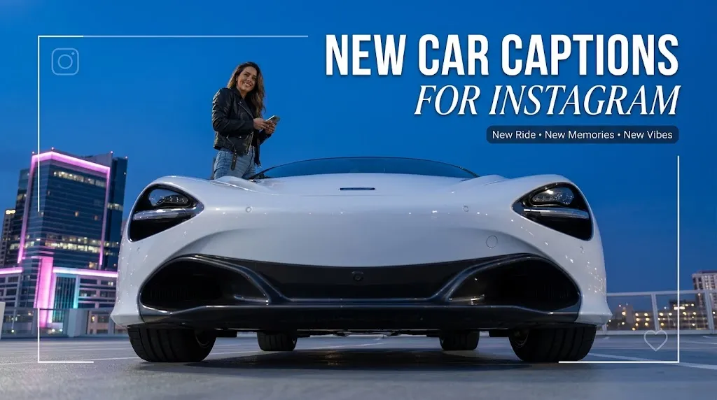 New Car Captions For Instagram