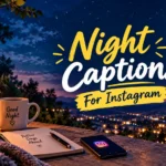 Night Captions for Instagram