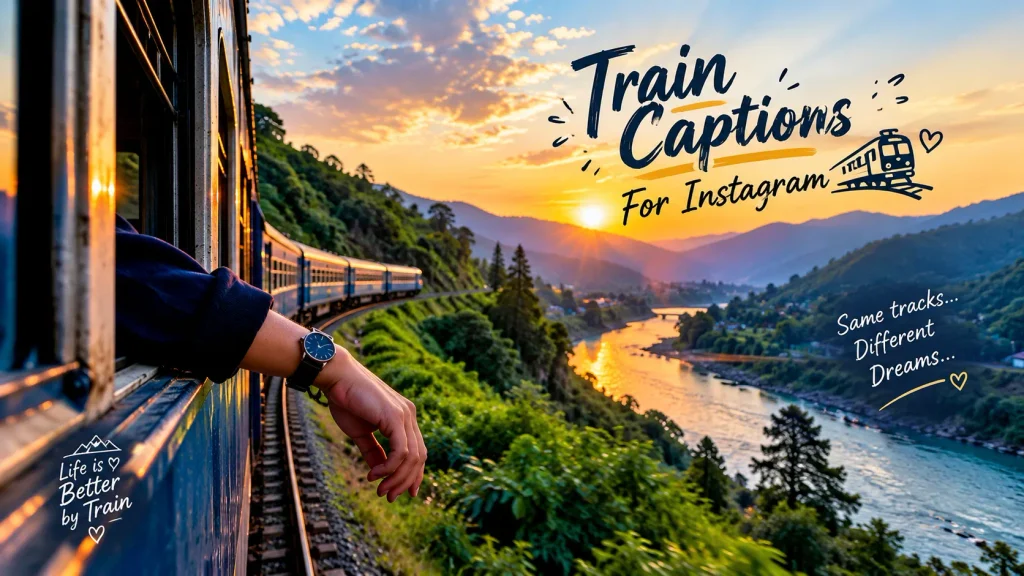 Train Captions For Instagram