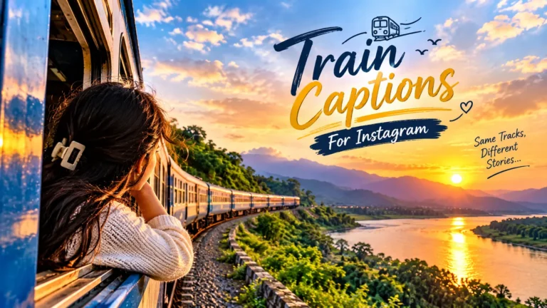 Train Captions For Instagram