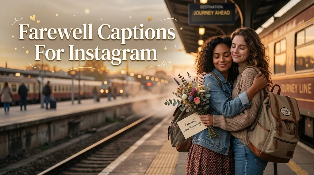 Farewell Captions For Instagram